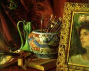 Study of a still life - 查尔斯·戈尔迪